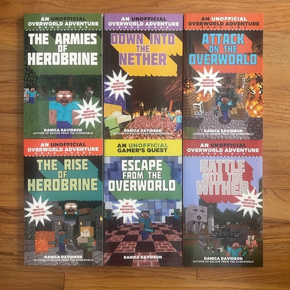 Minecraft Other - NWOT-Unofficial Minecraft Adventure Series Box Set-6 books